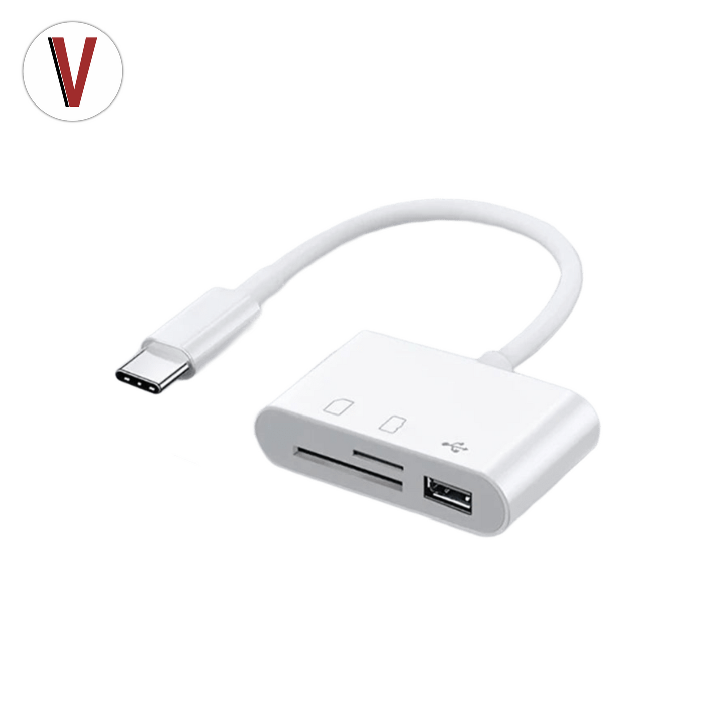 Adaptateur Carte SD et USB pour téléphone
