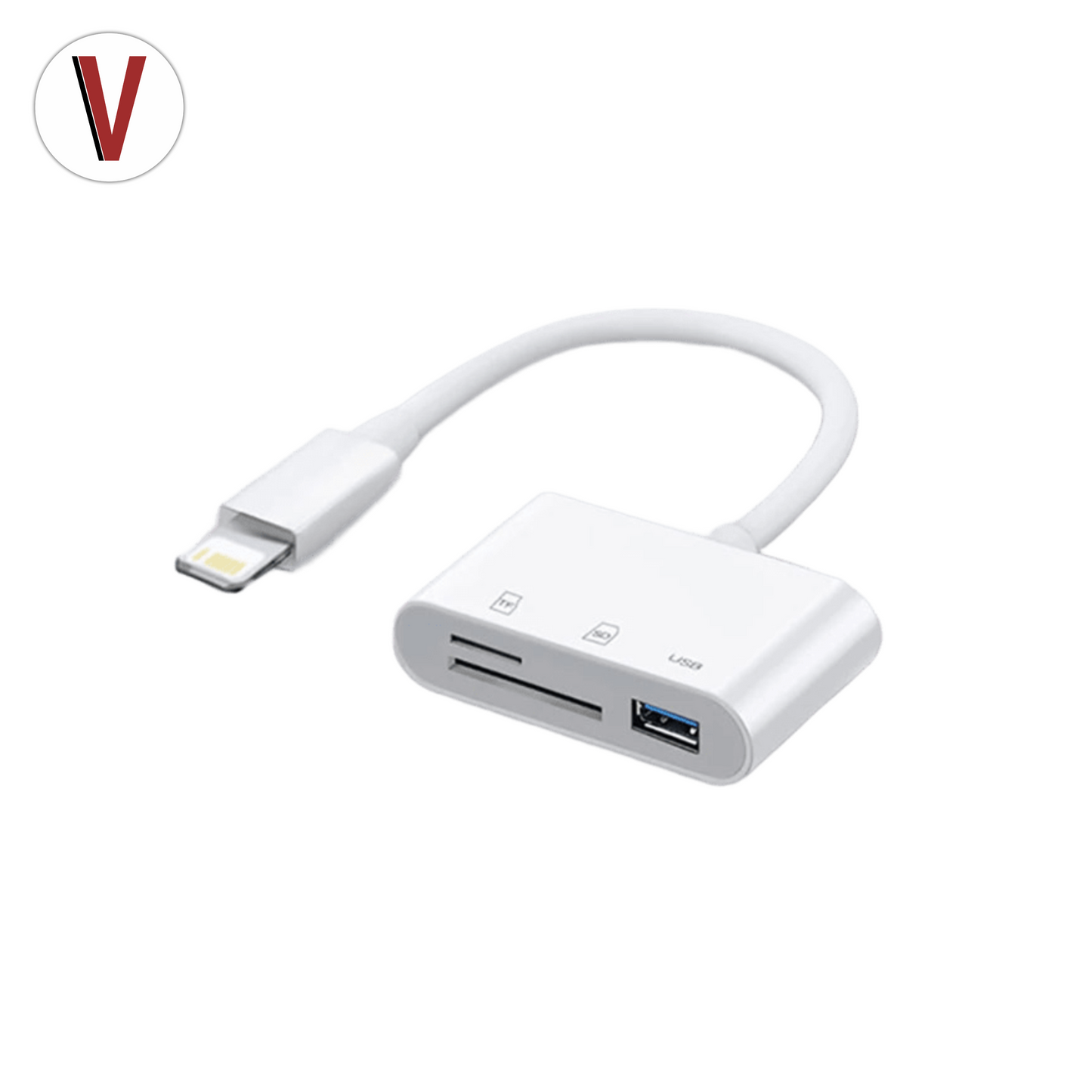 Adaptateur Carte SD et USB pour téléphone