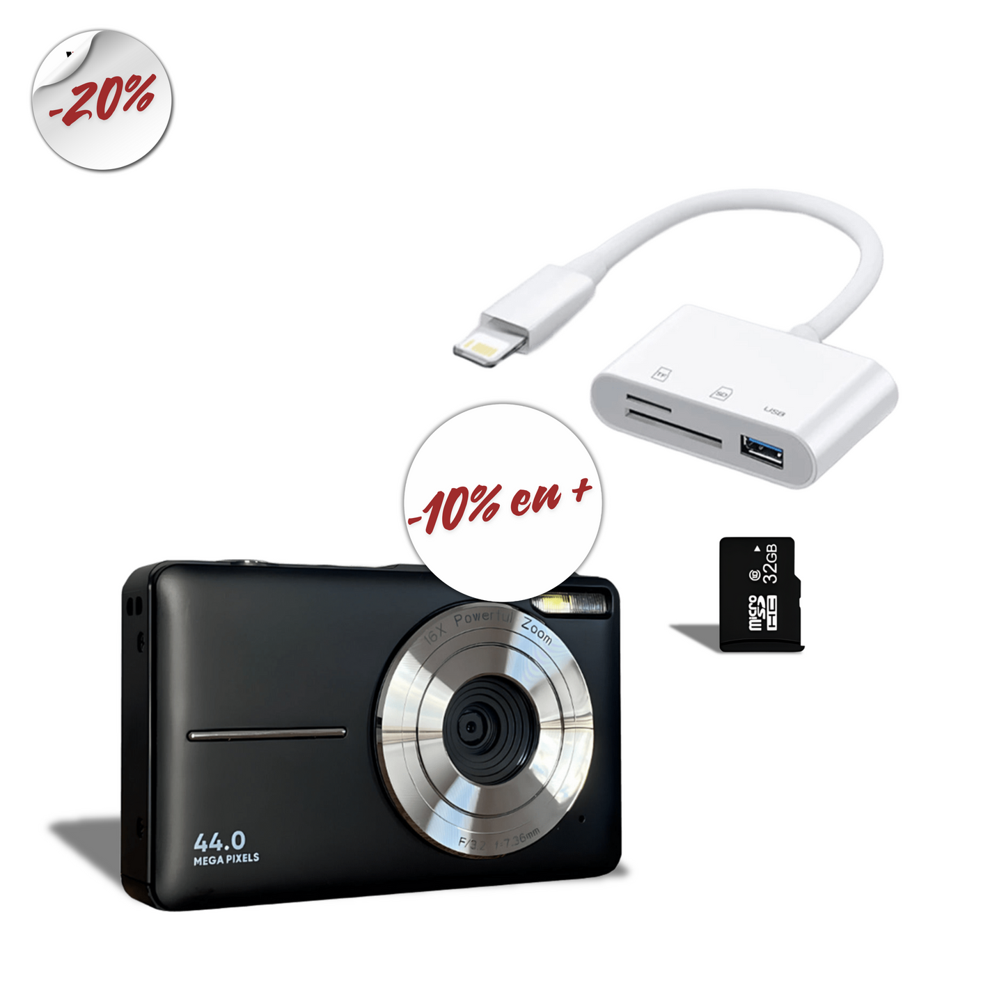 Pack VHS Pocket Edition + Adaptateur | Économisez 5% à 10%