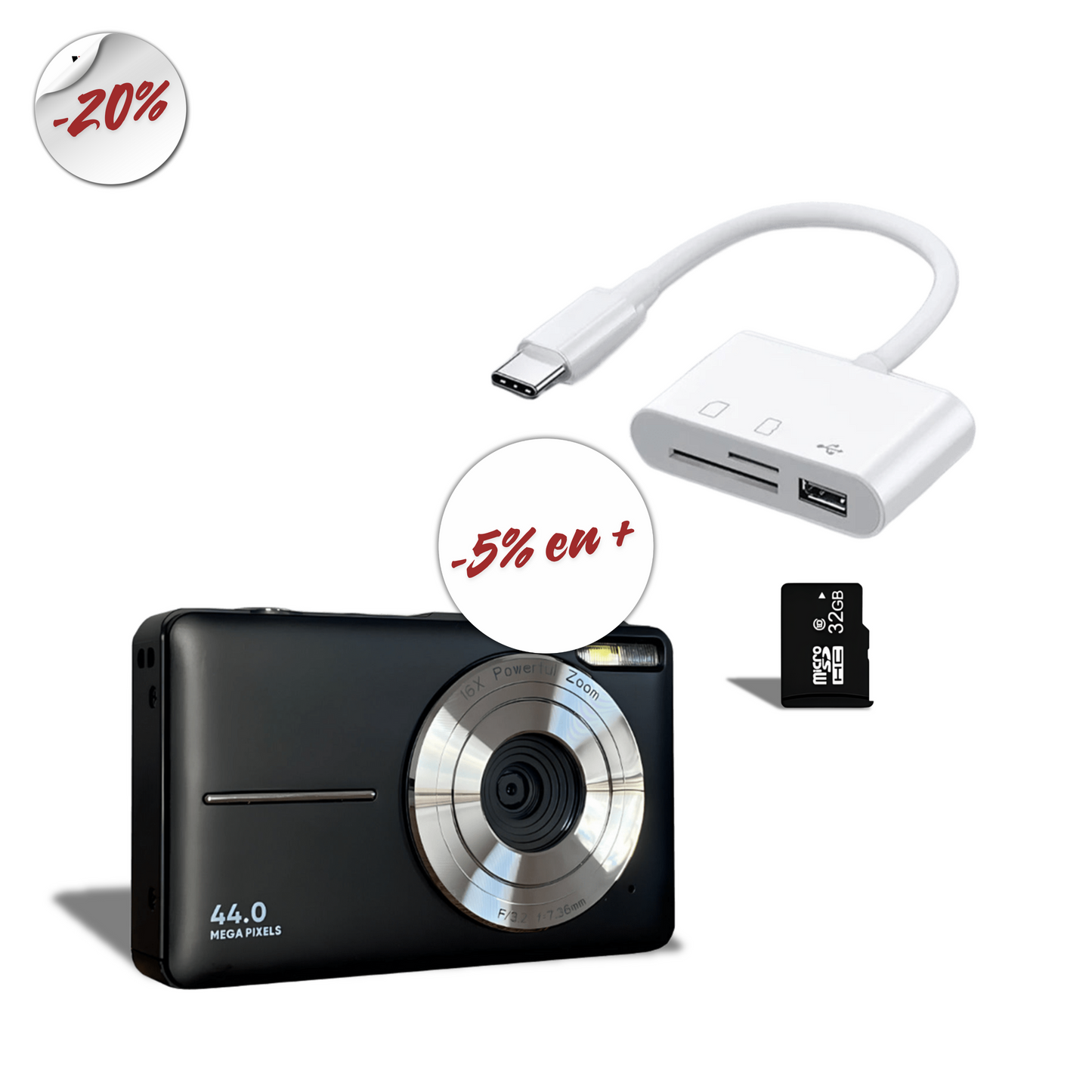 Pack VHS Pocket Edition + Adaptateur | Économisez 5% à 10%