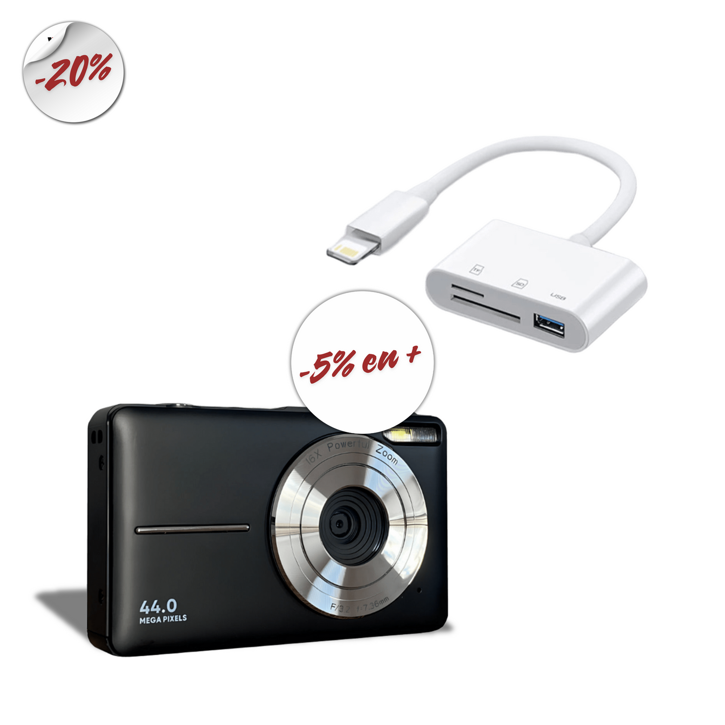 Pack VHS Pocket Edition + Adaptateur | Économisez 5% à 10%