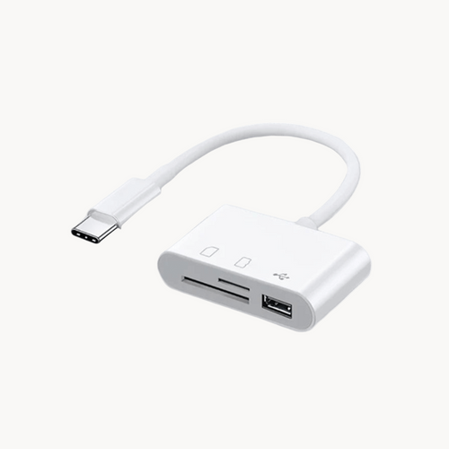Adaptateur Carte SD et USB pour téléphone