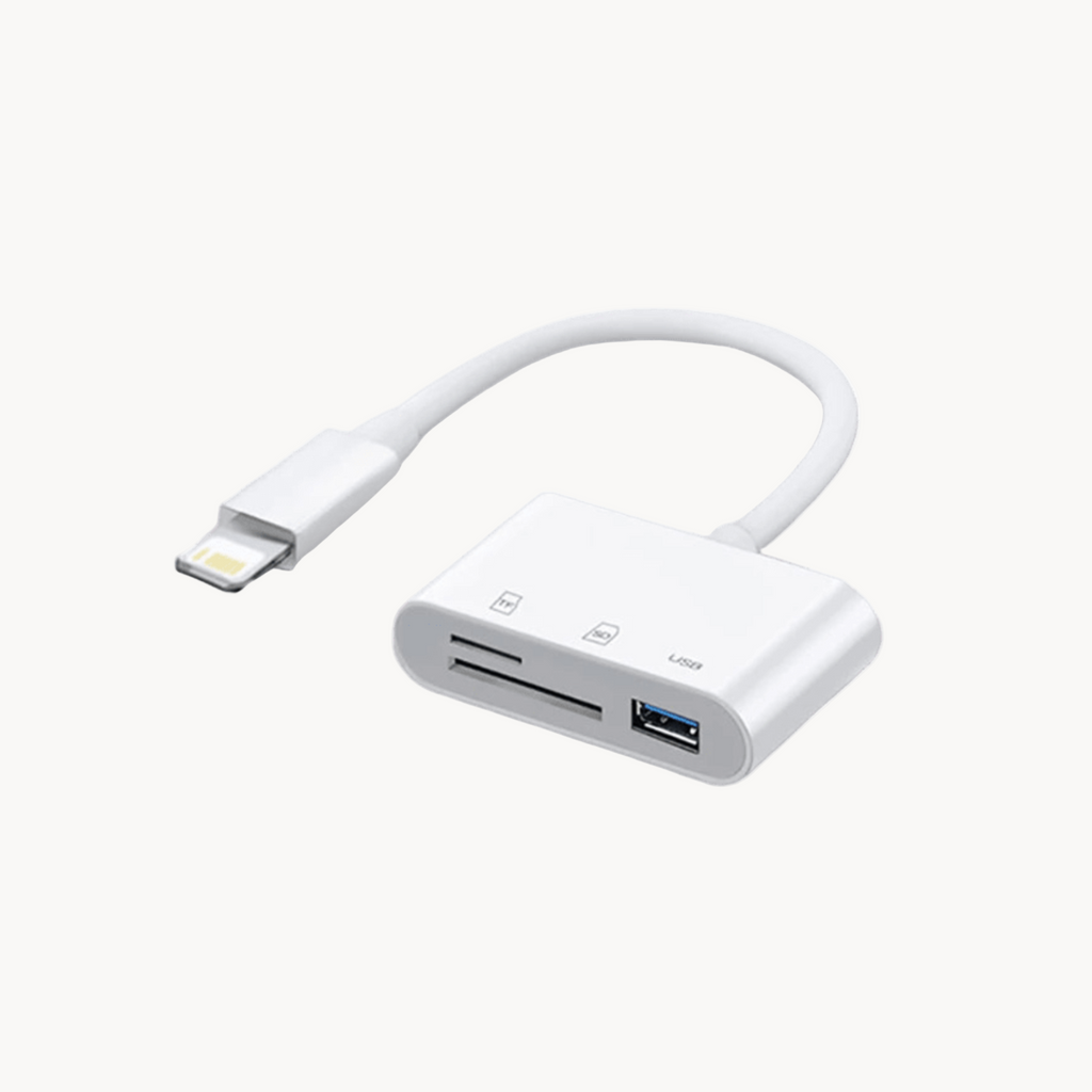 Adaptateur Carte SD et USB pour téléphone