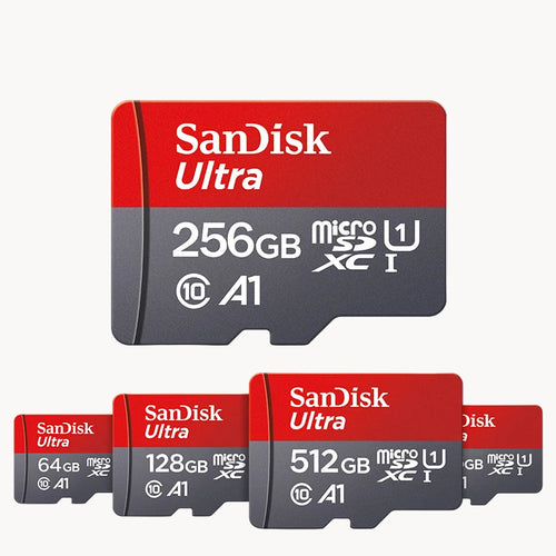 Micro Carte SD SanDisk Ultra + Adaptateur + USB